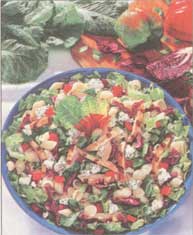 Making a Meal of Garden Greens Image